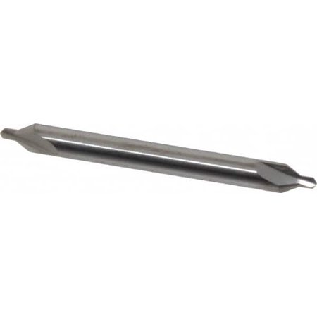 

Atrax #2 Plain Cut 60° Incl Angle Solid Carbide Combo Drill & Countersink 3/16 Body Diam 5/64 Point Diam x 5/64 Point Length 1-7/8 OAL Right Hand Cut Double End