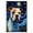 American Bulldog, variant on Affenpinscher Dog Art Starry Night Paintings Van Gogh - Inspired Canvas - Contemporary Abstract Modern Dog Wall Décor - Dog Painting Canvas Canvas