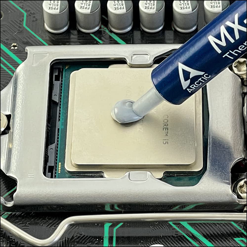 ARCTIC MX-4 (8 g) - Premium Performance Thermal Paste for All Processors  (CPU, GPU - PC, PS4, Xbox), Very high Thermal Conductivity, Long  Durability