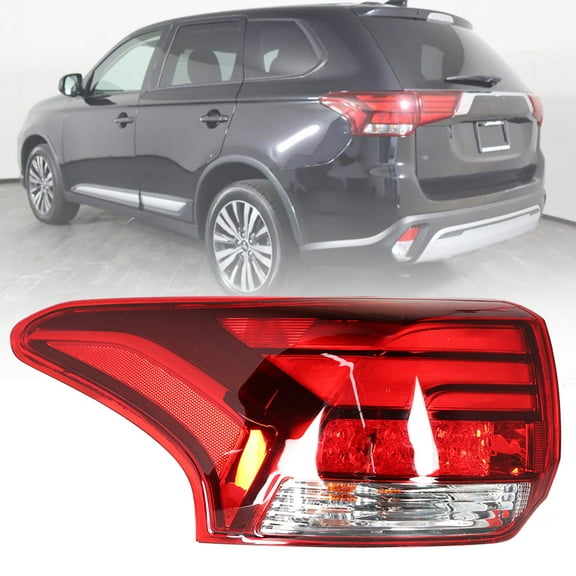 Rear Brake Light Tail Light Assembly Replacement for 2016-2021 Mitsubishi Outlander 8330B177 Outer Left Driver Side Taillight