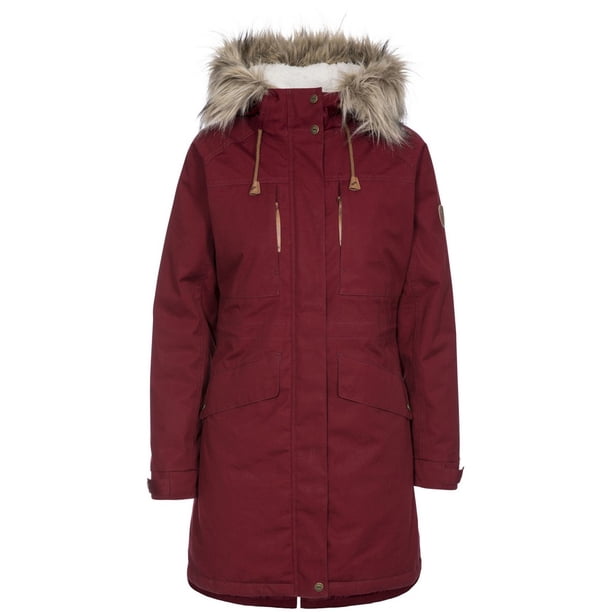 Trespass - Chaqueta Impermeable Faithful para Mujer (Merlot) Trespass UTTP4818_merlot
