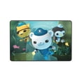 thumbnail image 6 of The Octonauts Floor Mat Flannel Anti-Slip Pad Doormat 36"X24" Soft Absorbent & Wear-Resistant Area Rug For Home & Office, 6 of 7