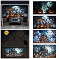 thumbnail image 4 of 480*210 Cm Pancarta Para Puerta De Garaje Exterior Gran Cubierta Decorativa Para Puerta De Halloween Decoración Para Fiestas Puerta De Garaje Exterior Pared De La Casa Z1, 4 of 4