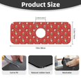thumbnail image 2 of Sikiie merry Christmas gnome Splash Guard for Sink Faucet-1 PC Super Absorbent Fast Drying Mat Sink Gadgets-Splash Guard for Kitchen, Sink Mat, 2 of 7
