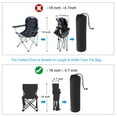 thumbnail image 6 of Uxcell 18" Mini Nylon Camp Chair Replacement Bag Foldable Tripod Carry Storage Bag with Strap 2 Pack, 6 of 6