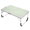thumbnail image 1 of Unique Bargains Foldable Laptop Table Picnic Bed Tray Tables Snacks Reading Desks, Silver, 1 of 5