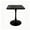 (NEW) 60*60CM (BLACK), variant on FENGFAN Black 23.6 Inch Square Tulip Dining Table Mid Century Modern Metal Pedestal Small Bistro Table 1 Pack
