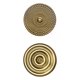 thumbnail image 1 of 2x Fondo de Montaje en Pared Escultura Colgante de Hierro Dorado Soledad Decoración de Cocina, 1 of 3