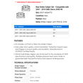 thumbnail image 2 of Rear Brake Caliper Set - Compatible with 2007 - 2010 GMC Sierra 3500 HD 2008 2009, 2 of 2