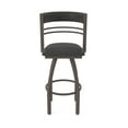 thumbnail image 5 of 860 Hunter 36" Swivel Bar Stool with Bronze Finish and Canter Iron Seat and Back, 5 of 5