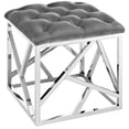 thumbnail image 4 of Modway Intersperse Ottoman in Silver Gray, 4 of 6