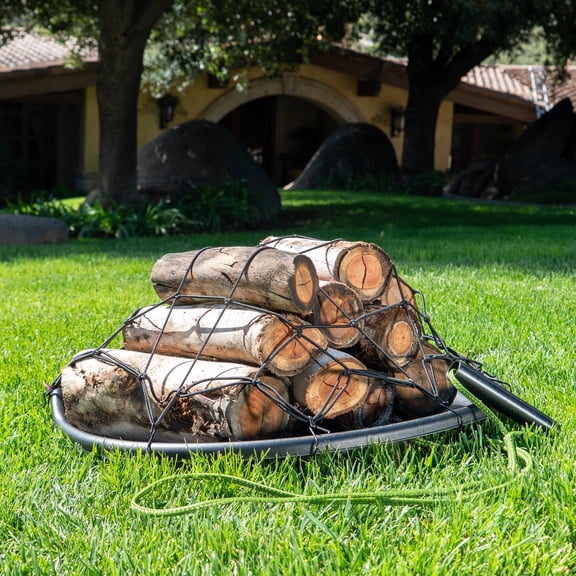 Garden Sled With Pull Cord