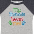 thumbnail image 4 of Inktastic My Grammie Loves Me Boys or Girls Baby Bodysuit, 4 of 5