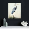 thumbnail image 4 of JRXY  Canvas Wall Art Heron Bird Wild Animal Gallery Wrap Modern Home Art 12x16 in, 4 of 4