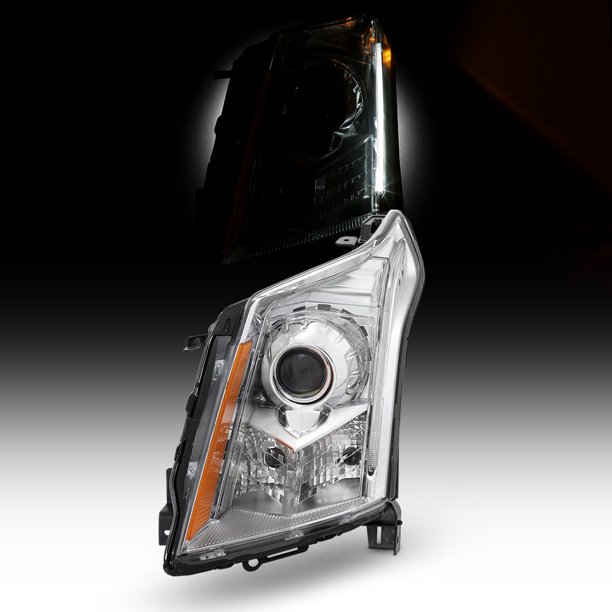 Fits 20102015 Cadillac SRX Chrome HID DRL Left Driver Side Projector