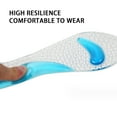 thumbnail image 3 of TELOLY Shoe Inserts for Women and Men,Soft Silicone Shoe Insoles Cushion Foot Care Arch Support Inserts Women and Men,Blue, 3 of 5