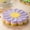 5pcs, variant on Daisy Trivet for Hot Pots and Dishes, 6.7 Inch Round Flexible Silicone Pot Holders Hot Pads, Anti-Slip Coaster, Heat Resistant Mat Multi-Use Creative Placemat, Hot Pads for Kitchen