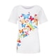 thumbnail image 3 of Pntutb - Camiseta holgada de manga corta para mujer, informal, de verano, divertida, con estampado de mariposas Pntutb Pntutb-3887, 3 of 7