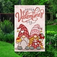 thumbnail image 3 of FLAGWIX Happy Valentine’s Day Gnome Couple Flag TQN2325F House Flag (29.5" x 39.5") - Double Sided Flag Indoor Outdoor, 3 of 4