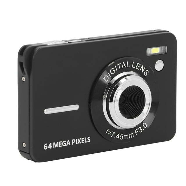 Vlogging Digital Camera, Grabación de Video 4K Focus Focus Pocket Compact Portátil Fácil Usando Un Cable USB para vocacia