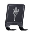 thumbnail image 2 of Soporte de exhibición que ahorra espacio, estante de almacenamiento simple para garaje, hogar, gimnasio para raqueta de tenis, 2 of 8