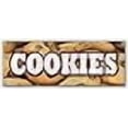 thumbnail image 2 of Cookies Banner Sign Fresh Baked Homemade Warm Delicious Chocolate chip Oatmeal, 2 of 4