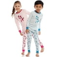 thumbnail image 6 of Leveret Girls "Sock Monkey" 2 Piece Pajama 100% Cotton (Size 12M-14 Years), 6 of 9