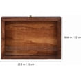 thumbnail image 4 of Butterfly Specimen Display Box 12x9 Inch Wooden Glass Top Enclosed Case Collectors Dustproof Storage Organizer, 4 of 7