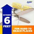 thumbnail image 4 of Swiffer Duster Kit with 6 ft Super Extendable Handle, Heavy Duty Starter Kit with 4 Refills, 4 of 15