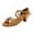 Gold, variant on Girls' Soft Sole Latin Dance Shoes, Low Heel Salsa Sandals for Comfortable Dancing, [Color], [Size]