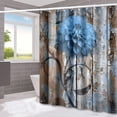 thumbnail image 1 of Catégorie de Produit Rideau de Douche Impression Numérique Rideau de Douche pour Salle de Bain Séparateur Sec Humide Maison, 1 of 2