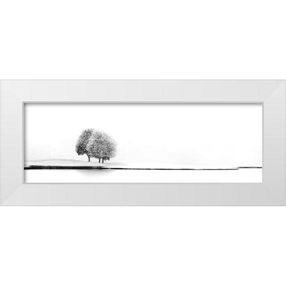 Huybrighs, Marc 14x7 White Modern Wood Framed Museum Art Print Titled - United #2