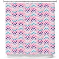 thumbnail image 1 of Shower Curtains 70" x 73" from DiaNoche Designs by Metka Hiti - Line Flowers Arrows, 1 of 1