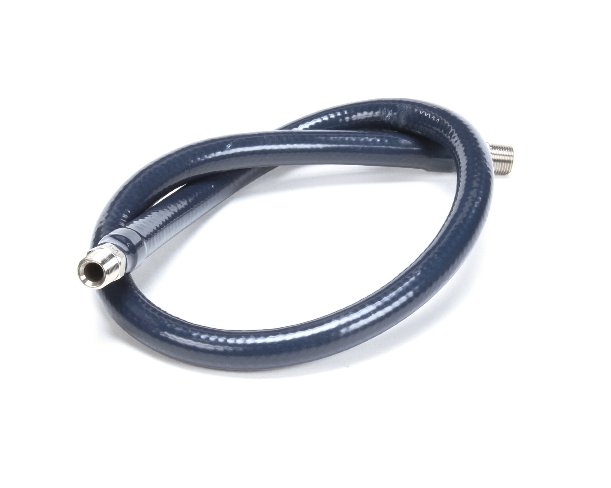 T&S Brass HW-2B-36 Water Hose with Male Fittings, 3/8" Diameter and 36" Long