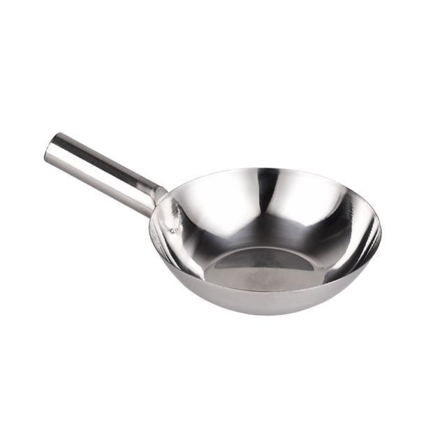Cucharón de acero inoxidable multiusos para lavar frutas y verduras, cucharón para regar Grande