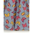 thumbnail image 4 of imagikids Butterfly Girls Button Down Chambray Dress Toddler to Big Kid Sizes, 4 of 4