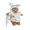 Bathrobe bear, variant on Cute Bathrobe Bear Plush Toy, Soft Cozy Stuffed Animal for Snuggling, Adorable Comfort Plushie for Bedtime, Nursery, Gifts & Home Décor, Ultra-Soft Cuddly Bear Doll
