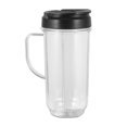 thumbnail image 4 of WEUVEB 1Set Blender Cup with Lid for Portable Drink Container 22oz Food-Grade Plastic, 4 of 8