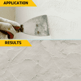 thumbnail image 6 of Sikacryl - Stucco Repair - Ready-Mix Stucco Patch, White - Repair spalls/Large Cracks in Stucco - Interior/Exterior - Acrylic-Based, Textured - 1 qt (Pack of 1), 6 of 6