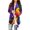 AK12_Dark Purple, variant on Women's Halloween Pumpkin Print Cardigan 2026 Long Sleeve Open Front Knitted Sweater Outwear Coat Tops Dark Gray 2XL