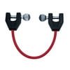 Lucky Bums Kids Easy Wedge Ski Bungee Cord Removable Training Aid, Red