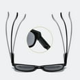 thumbnail image 3 of 3 Pairs of Square Classic Tinted Reading Glasses, Retro UV380 Sunglasses foe Men and Women Spring Hinge Plastic Readers +1.00, 3 of 6