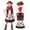 Cowgirl Dress, variant on Joyfy Halloween Cowboy Costume for Boys, Kids Cowboy Costume Set, Brown Western Style Cowboy Outfit with Cowboy Hat for Toddler Dress-up Party Cosplay