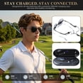 thumbnail image 6 of HEADWOLF AI Smart Glasses,Bluetooth Audio Glasses with Open-Ear Speakers,AI Translation,Voice Assistant,Titanium Memory Frame,Detachable Design, 6 of 10