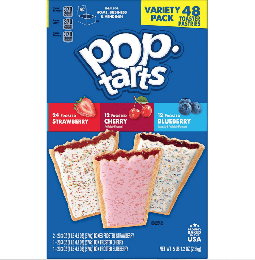Pop-Tarts, Breakfast Toaster Pastries, Variety Pack, 48 Ct, 81.2 Oz