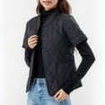 thumbnail image 2 of Women's Lightweight Short Sleeve Down Jacket with Two Pockets for All Seasons Comfort, 2 of 9