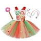 thumbnail image 1 of Vestidos de caramelo de piruleta para niños, vestido de fiesta de cumpleaños para niñas, vestido de tutú de arco iris, conjunto de ropa para niños de 0 a 12 años, 9-10T Gao Jinjia LED, 1 of 2