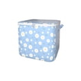 thumbnail image 2 of HCBY Foldable Quilt Storage Bag with Double Zipper, Portable Clothes Organizer for Closet, Space Saving Winter Cup Storage Box for Dorm, Versatile Moving Bag for Blankets Bedding, 2 of 9