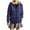 Purple, variant on Women's Plaid Jackets Full Zip Long Sleeve Drawstring Hooded Cardigans Casual Color Block Coats Stylish Outfits with Pockets (L, Purple)