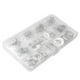 thumbnail image 5 of Juntas Planas De Aluminio Arandelas Metálicas Anillos De Sellado Kit Surtido Con Caja De Almacenamiento Para Mantenimiento De Reemplazo De Vehículos 320 Uds matsuzay TO002748-00, 5 of 7